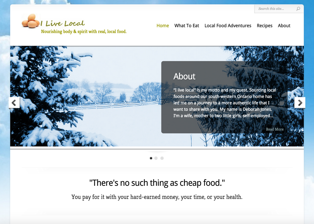ILiveLoca.ca - Homepage - Full Screen View