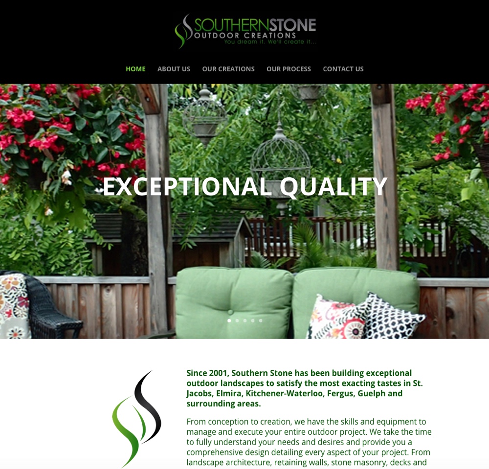SouthernStone.ca - Homepage - Full Screen View SouthernStone.ca - Homepage - Full Screen View